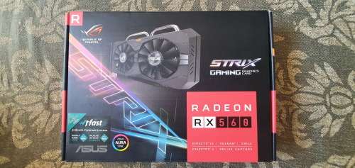 ASUS ROG Strix Radeon RX 560 EVO OC edition 4GB GDDR5