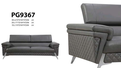 Daisy 3+2+1 lounge suite sofa set genuine leather uppers
