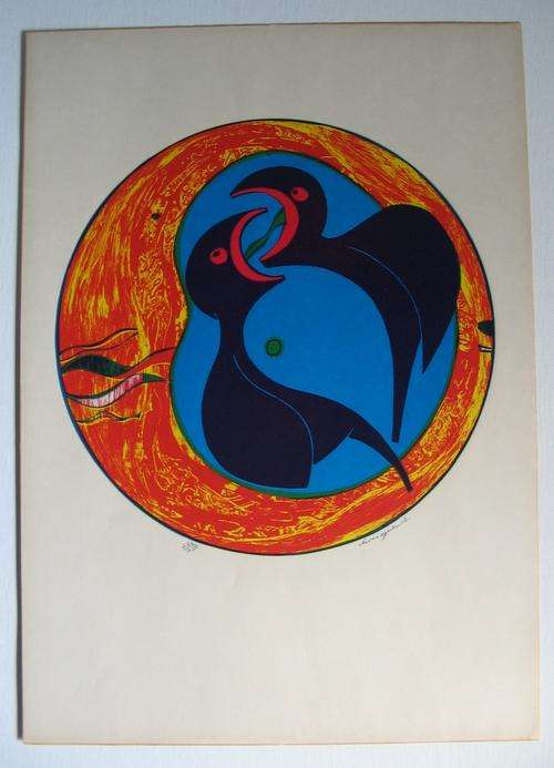 CHRIS SPIES signed print 226/250 Original South African graphic Art. Shipping R70