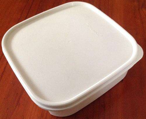 Tupperware Container - 17cm x 16cm x 6cm - 2nd hand - Never Used