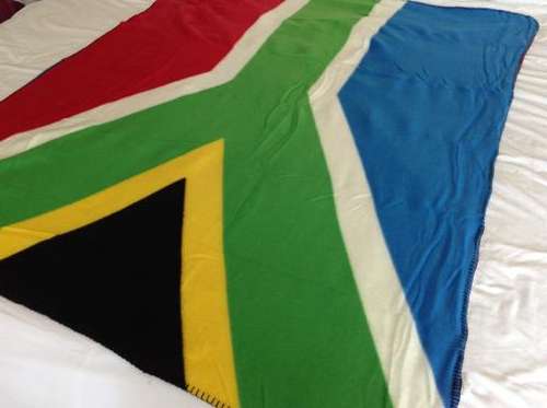 SA Flag Fleece Blanket 150cm x 120cm