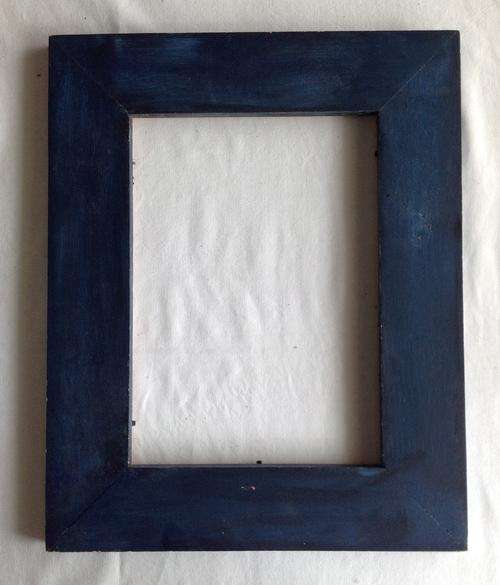 Blue Wash Wooden Frame - Pine