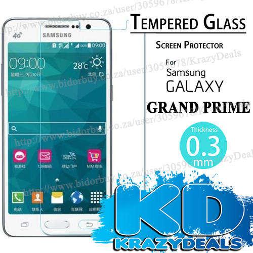 Samsung Galaxy Grand Prime Tempered Glass Screen Guard - CHEAP SHIPPING :)