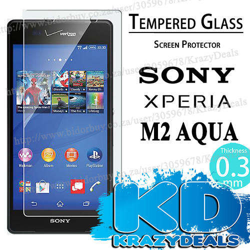 Sony Xperia M2 Aqua Tempered Glass Screen Guard