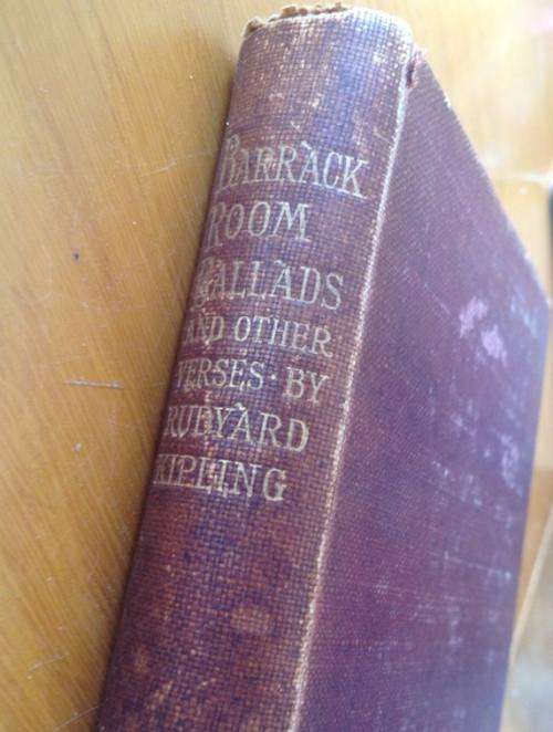1897 Rudyard Kipling. Barrack room Ballads. 1st Edition