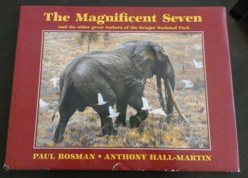 Paul Bosman. The Magnificent Seven. Elephants. Rare.
