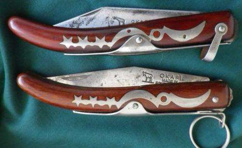 Okapi. One German, One SA. Rare German made.