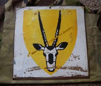 8 SAI Upington. Samil ID plate.