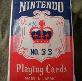 The Original Nintendo Game pack. Nintendo games 1940's Pack of cards. Very collectable