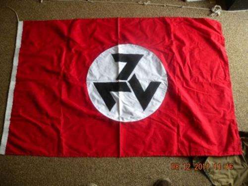 Rare. Original AWB hand stitched flag. Double sided Full Size Flag