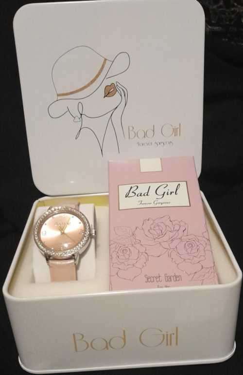 BAD GIRL WATCH & PERFUME GIFT SET
