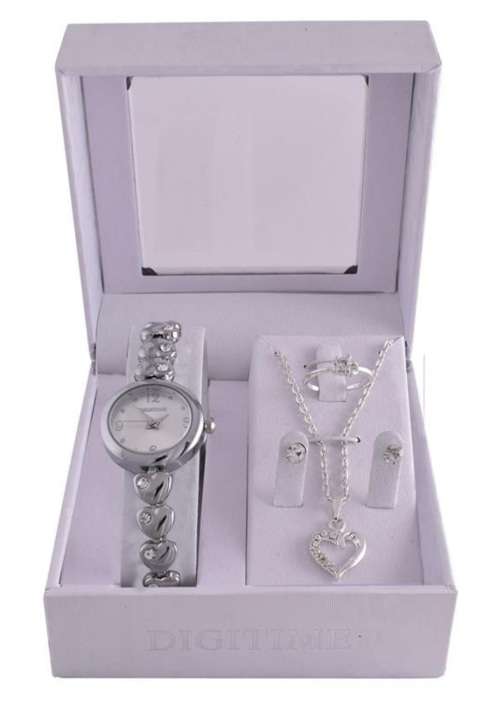 DIGITIME WOMENS WATCH SET