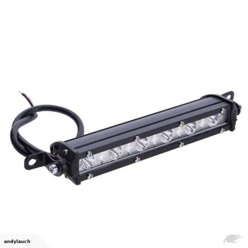 2 X LED 180mm Light Bar Die cast aluminum housing 18W