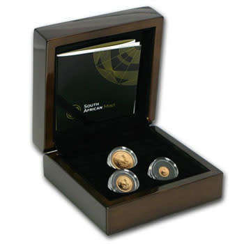 2017 Krugerrand Three Coin Fractional Set