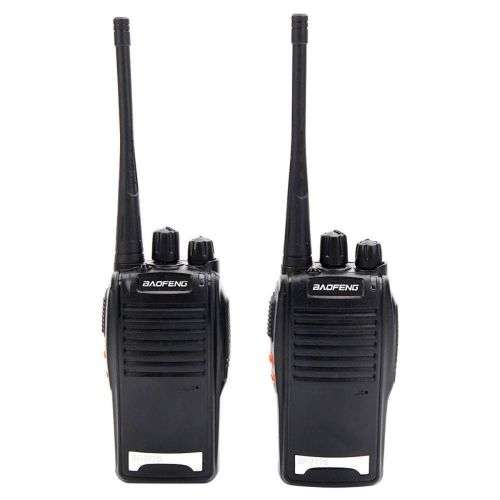 Pack of 2 Rechargeable Walkie Talkie Two-Way Radio