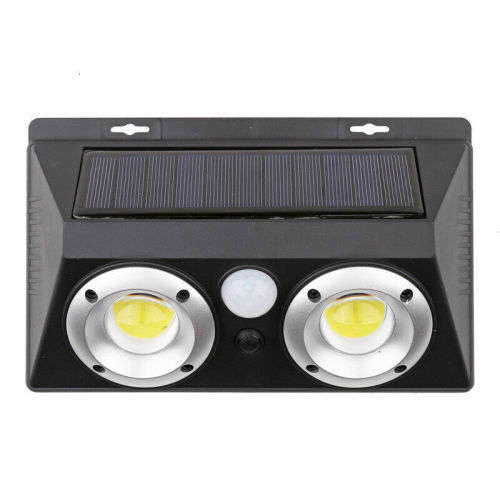 20W COB LED Solar Power Sensor Wall Light Outdoor Waterproof Lamp 2PC