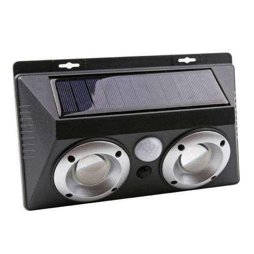 20W COB LED Solar Power Sensor Wall Light Outdoor Waterproof Lamp 2PC