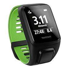 TomTom Runner 3 Large Black and Green GPS Running Watch - FREE Delivery