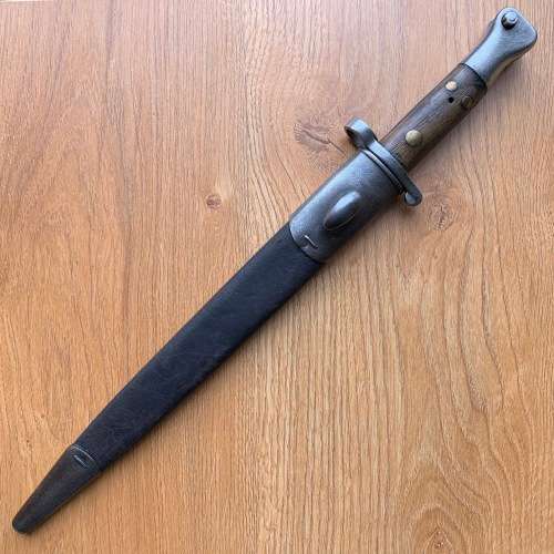 Very Rare Mk1 type1 1888 British bayonet