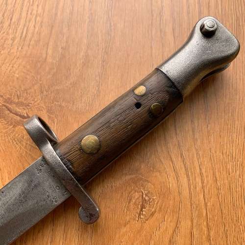 Very Rare Mk1 type1 1888 British bayonet