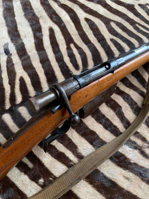 Deactivated Italian Vetterli rifle 1881