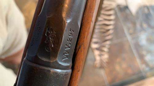 Deactivated Italian Vetterli rifle 1881