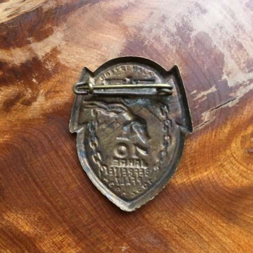 Third Reich Berlin 10 year badge