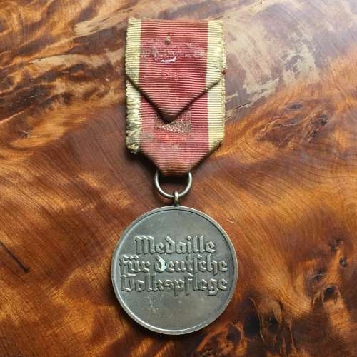 Third Reich social welfare medal