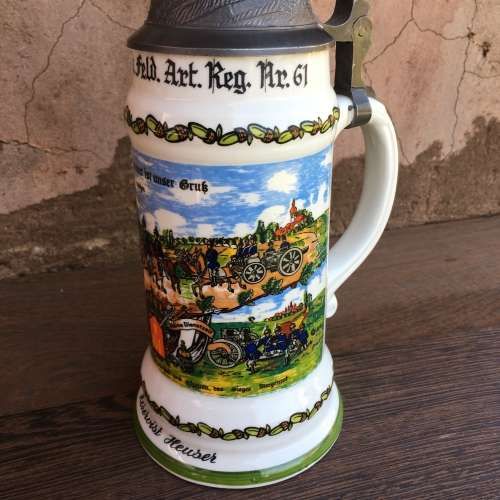 German WW1 Artillery beer stein