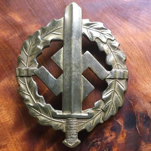 Third Reich SA sports badge