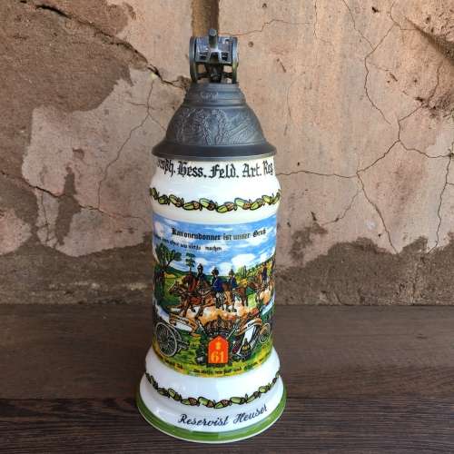 German WW1 Artillery beer stein