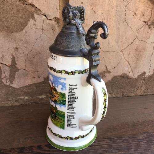 German WW1 Artillery beer stein