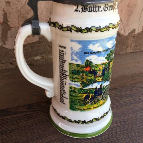 German WW1 Artillery beer stein
