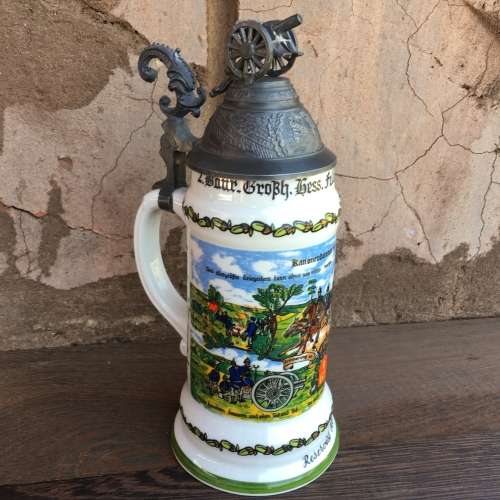 German WW1 Artillery beer stein