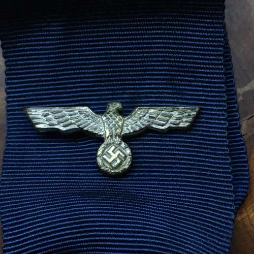 Third Reich Wehrmacht service medal 1st class