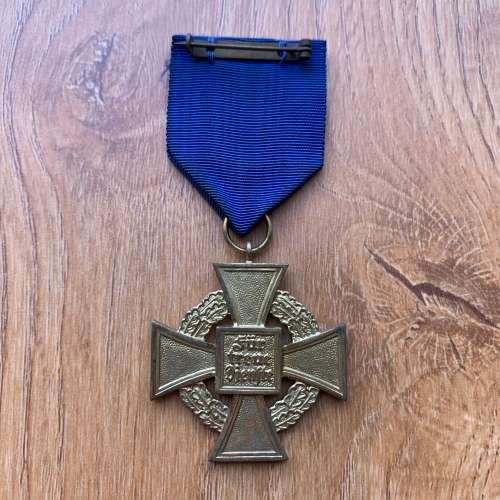 German WW2 Third Reich 25 Years Faithful Service Medal Gold