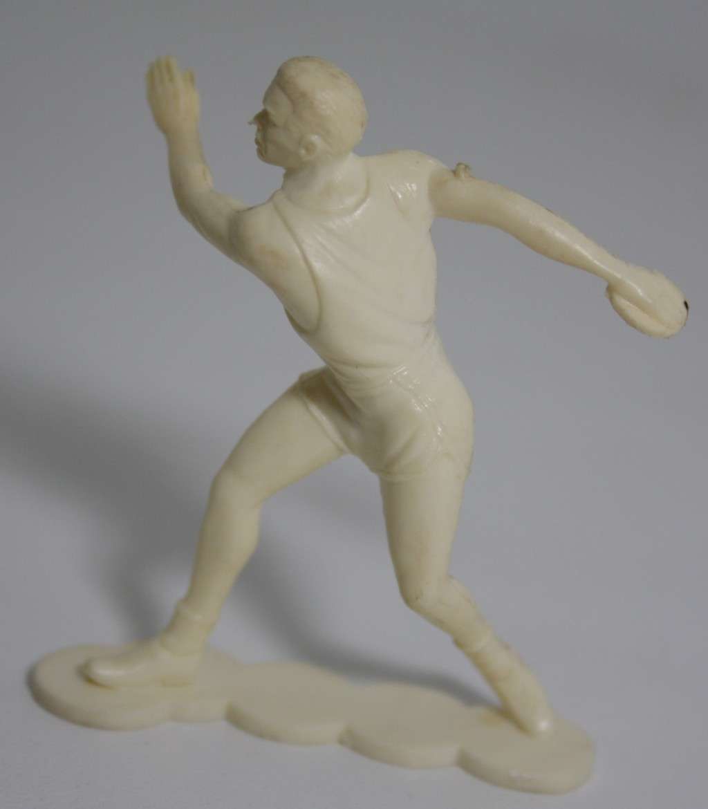 Vintage Plastic Sports figurines