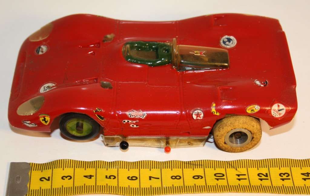 Vintage Scalextric cars (various)  4 cars