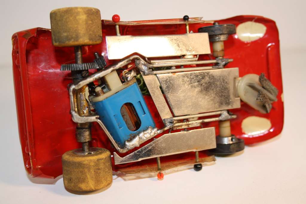 Vintage Scalextric cars (various)  4 cars