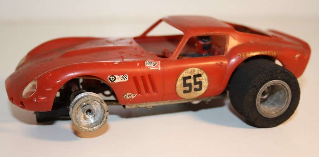 Vintage Scalextric cars (various)  4 cars