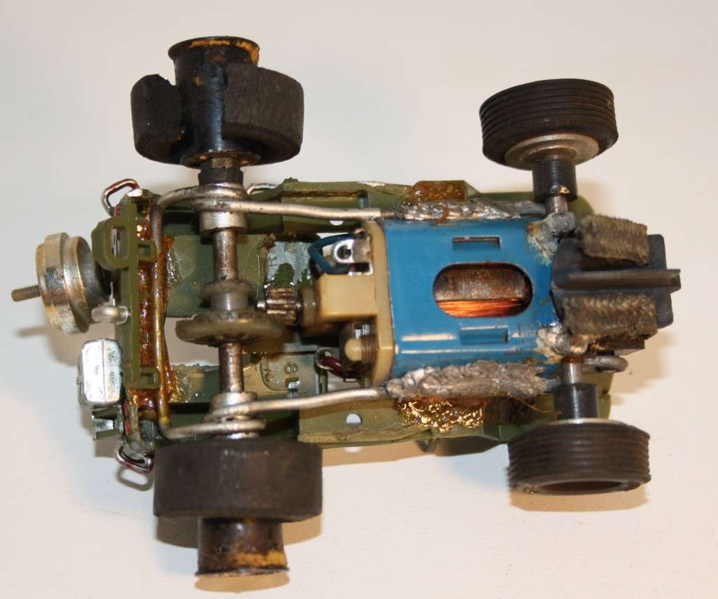 Vintage Scalextric cars (various)  4 cars