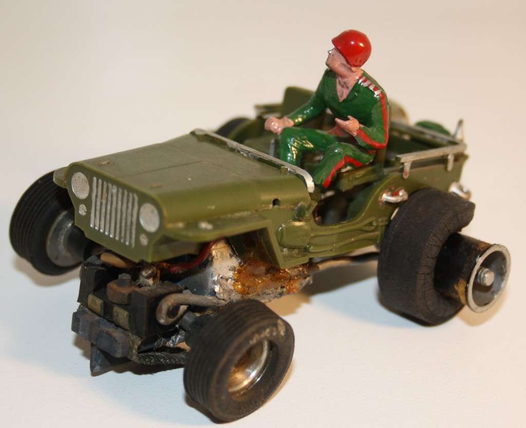 Vintage Scalextric cars (various)  4 cars