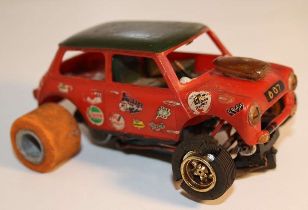 Vintage Scalextric cars (various)  4 cars