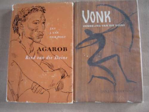 2 Jan J vd Post boeke Agarob Kind van die Duine en Vonk Vondeling van die Duine