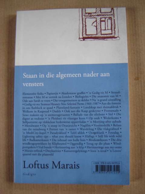 Geteken! Staan in die algemeen nader aan vensters Loftus Marais