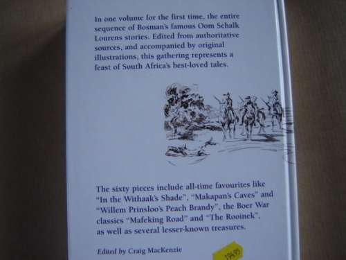 Herman Charles Bosman The Complete Oom Schalk Lourens Stories