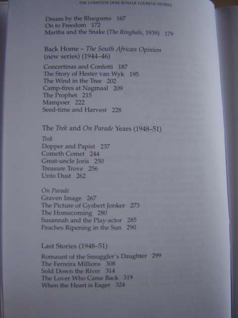 Herman Charles Bosman The Complete Oom Schalk Lourens Stories