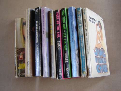 James Hadley Chase Books x 10