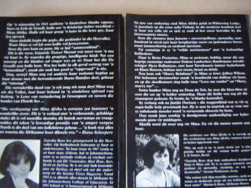 Die verdwyning van Mina Afrika en Die tuiskoms van Mina Afrika deur Zuretha Roos