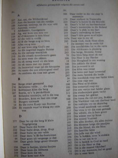 Nuwe FAK Sangbundel Woorde Uitgawe